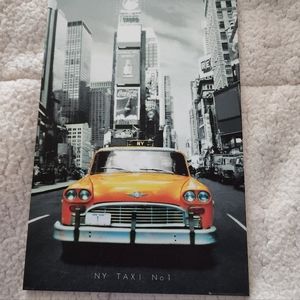 Digi Art Decor New York Taxi Wall Art